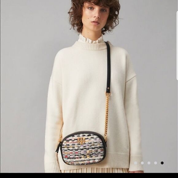 Tory Burch Handbags - Tory Burch Kira Tweed Crossbody